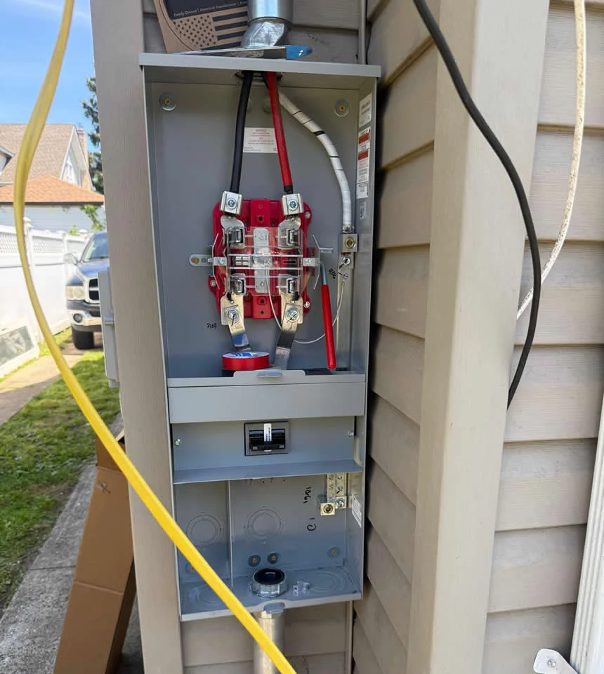 New 200 amp service upgrade Electric service upgrades