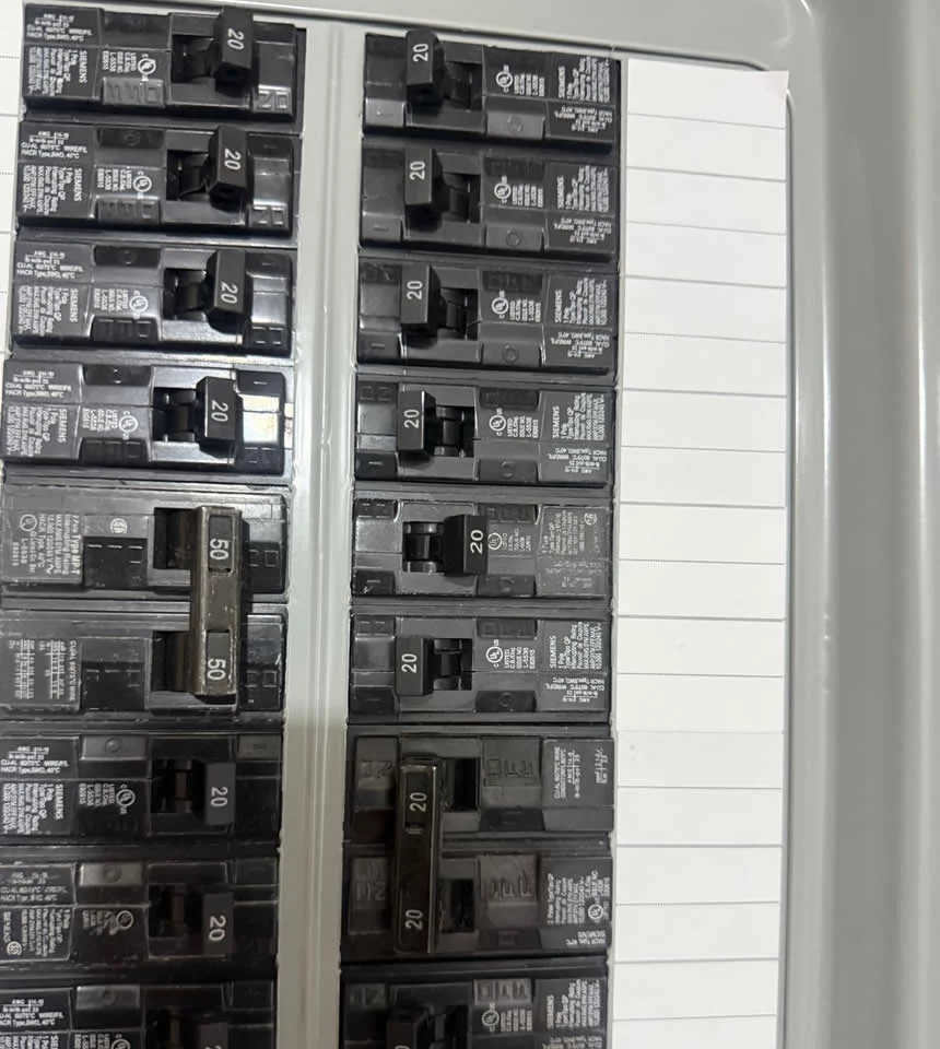 Panel upgrade Panel upgrade